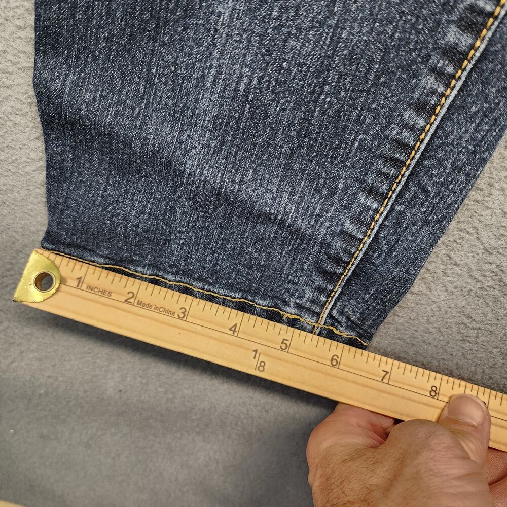 Torrid Denim Jeans Womens 18 Short Blue Stretch 38x27 Ankle Casual Zip Fly - Picture 7 of 16